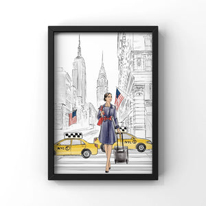 NYC Cabin Crew Print