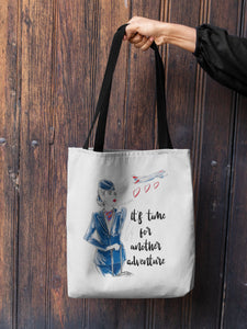 Airline Cabin Crew Tote Bag