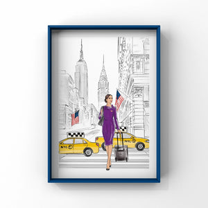 NYC Cabin Crew Print