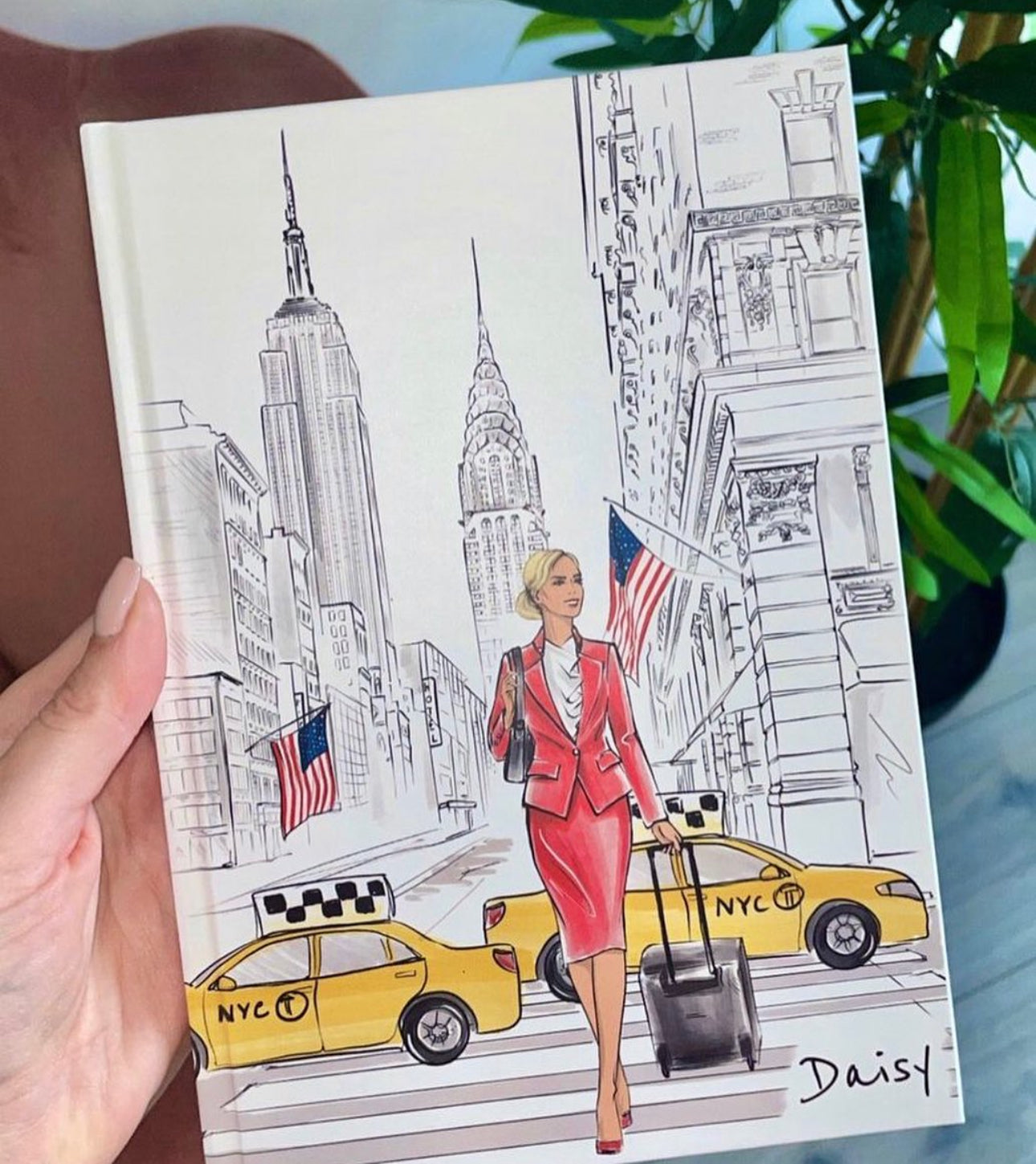 Airline Hardcover Journal 'NYC'