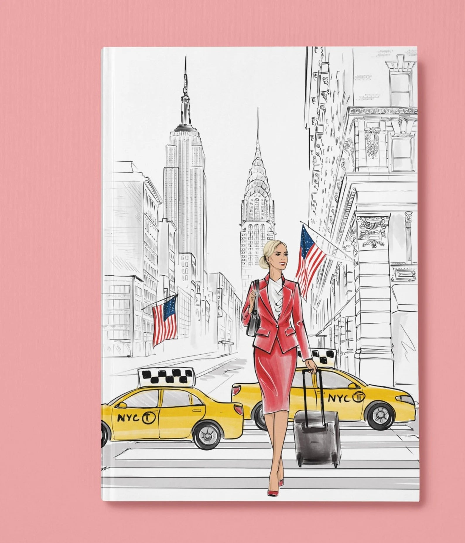 Airline Hardcover Journal 'NYC'