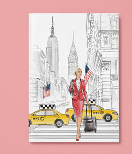 Airline Hardcover Journal 'NYC'