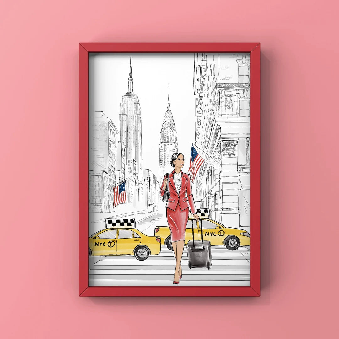NYC Cabin Crew Print