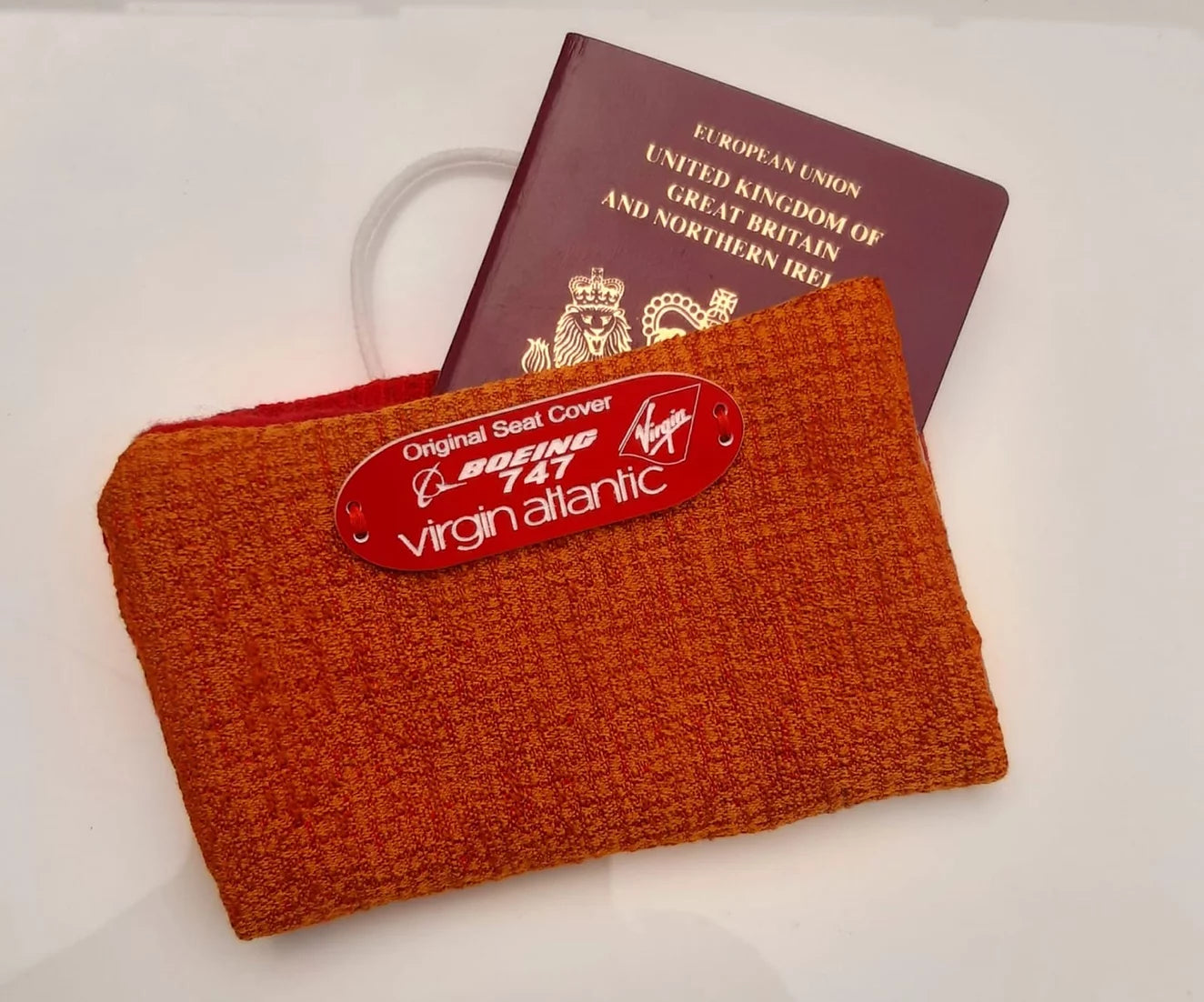 Virgin Atlantic Seat Passport Cover