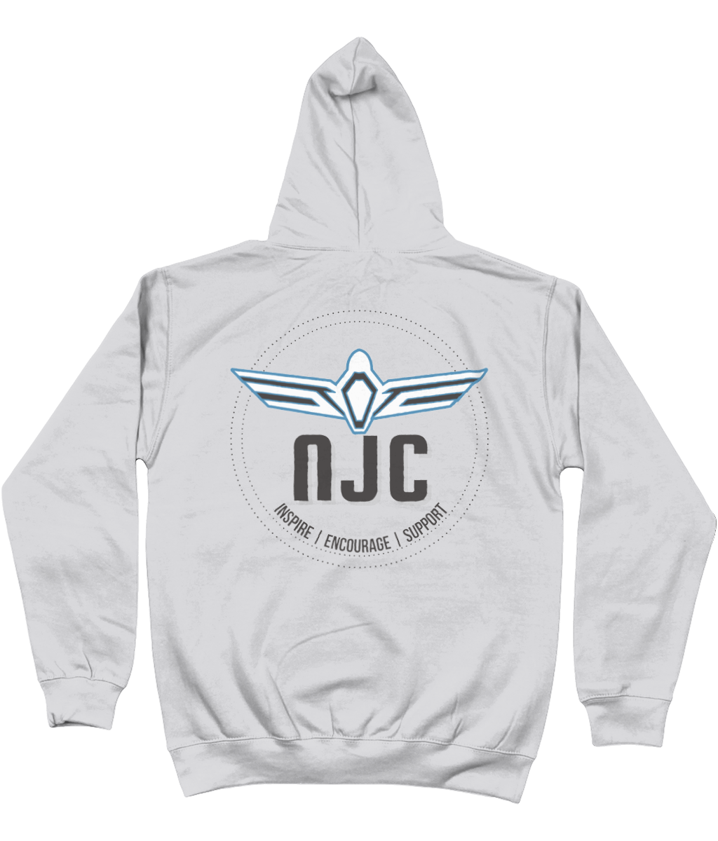 Grey Unisex ' NJC ' Hoodie