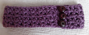 Gorgeous crocheted Ear Warmers in multiple styles and colours