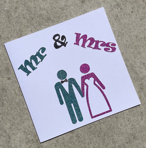 Wedding Card - Mr and Mrs