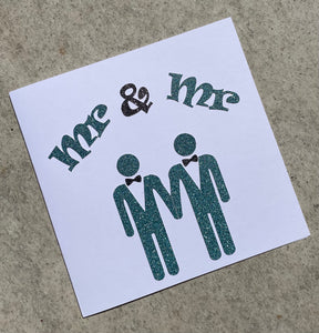 Wedding Card - Mr and Mr