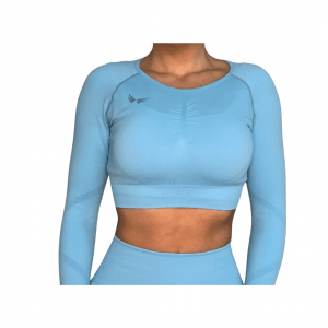 The Freedom Cropped Long Sleeve Top