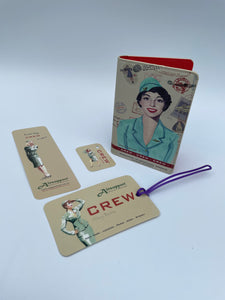 1950s Darcy Quant 'Airsupport' Girl Passport holder