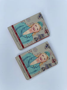 1950s Jane Amos Retro 'Airsupport Girl' Passport holder x2