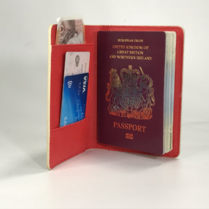 1950s Darcy Quant 'Airsupport Girl' Passport holder x2