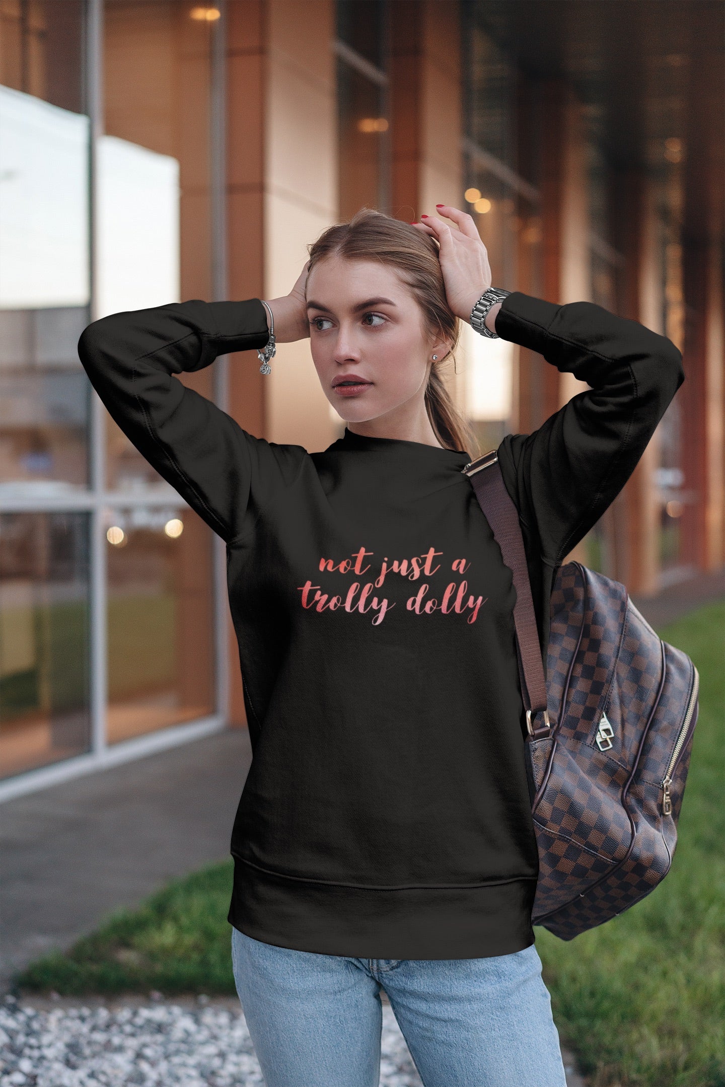 'Trolley Dolly' Sweatshirt