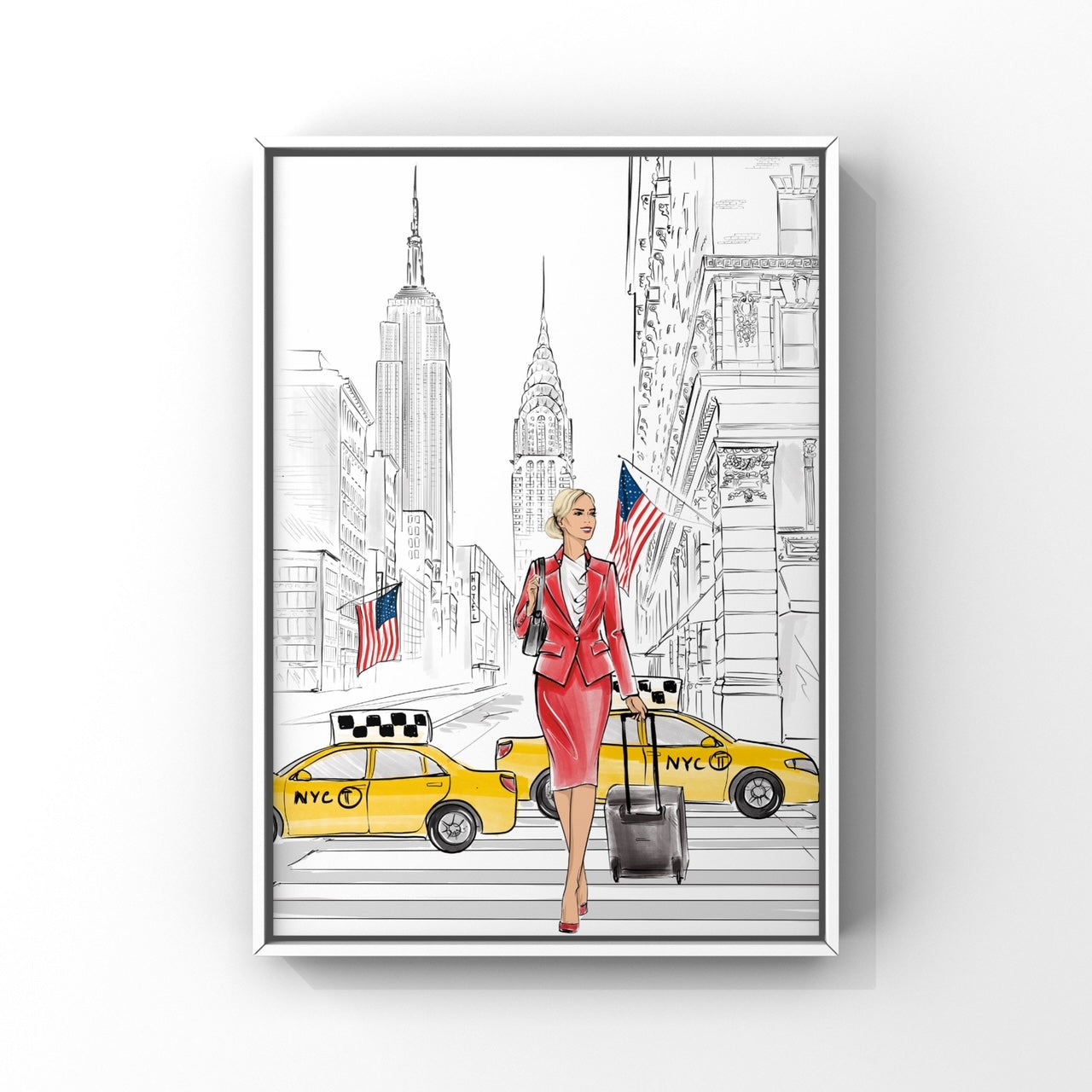NYC Cabin Crew Print