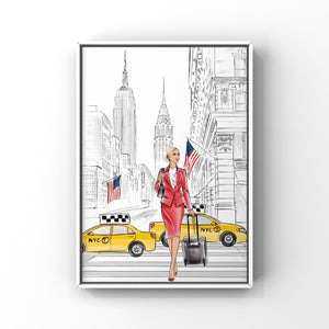 NYC Cabin Crew Print