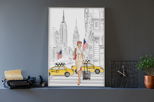 NYC Cabin Crew Print