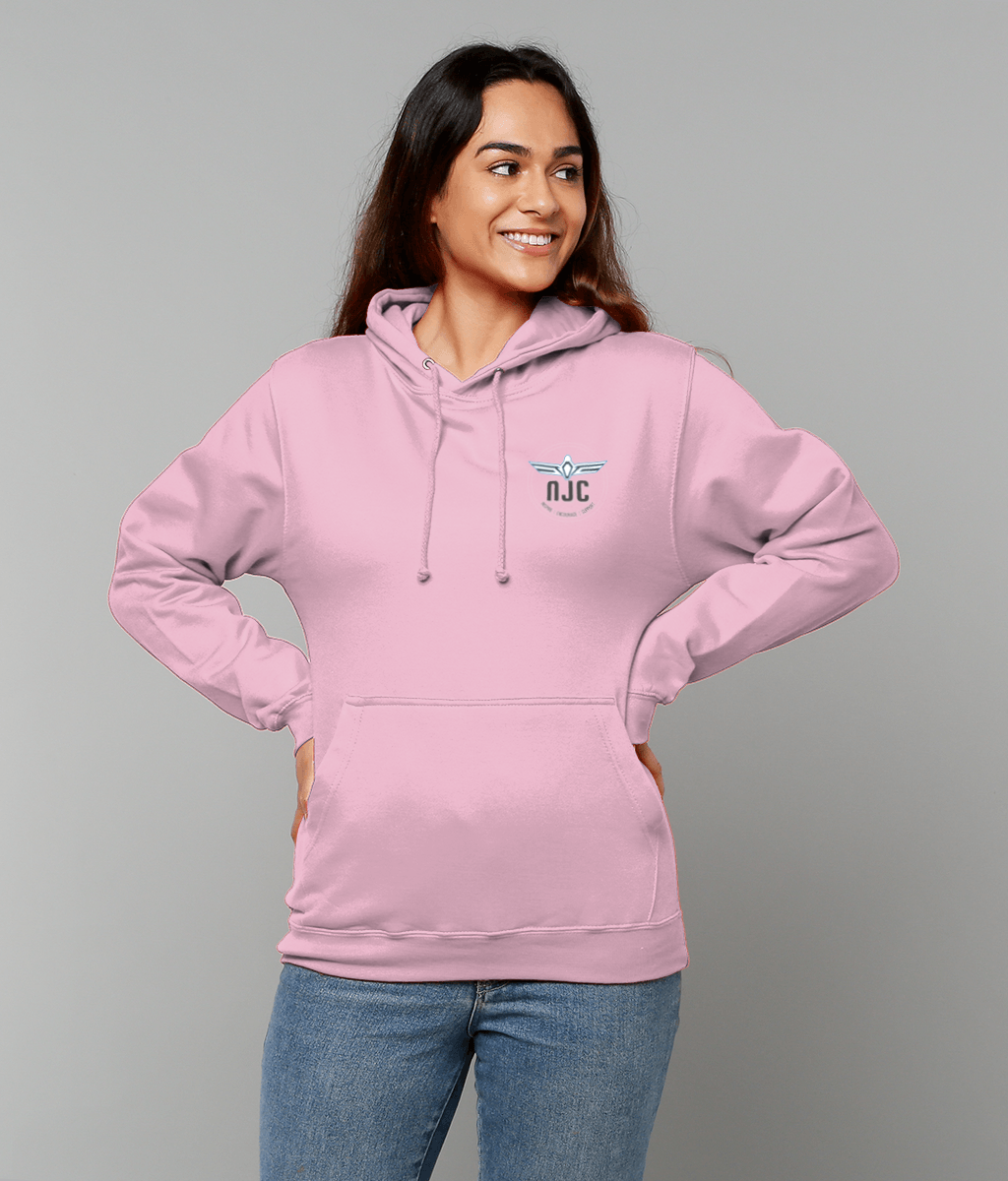 Pink Unisex ' NJC ' Hoodie