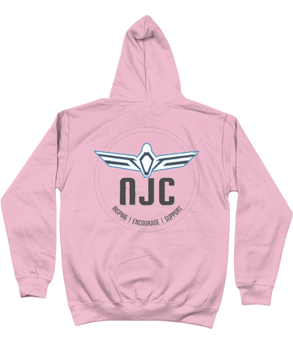 Pink Unisex ' NJC ' Hoodie
