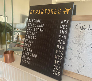 Personalised Departure Board