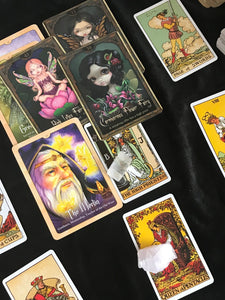 30 Minute Tarot Reading, some use of Faery and Oracle cards