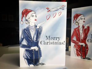 the crew market british airways christmas card